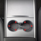 SHUNWEI SD-1054 Car Water Cup Holder for Tesla Model 3 / Y 2021-2022, SD-1054 (Black), SD-1054 (Grey)
