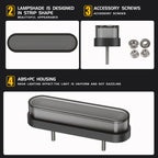 1 Pair Double Color Brake Light Turn Signal Light, Double Color – Durable Build, Easy to Use