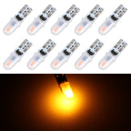 10 in 1 T5 Car Instrument Panel LED Decorative Light – Durable Build, Easy to Use Yellow Light