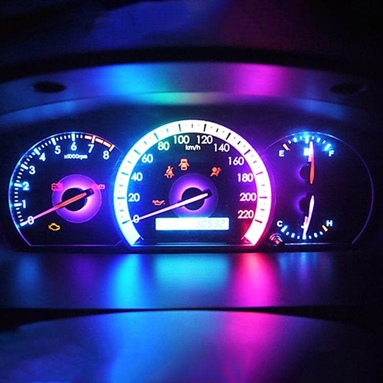 10 in 1 T5 Car Instrument Panel LED Decorative Light – Durable Build, Easy to Use
