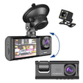 A1 3-lens Video HD Night Vision Car Driving Recorder, with Rear View Camera, A1 A1