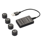 USB TPMS Tire Pressure Monitoring System Android with External Sensor for Car Radio DVD Player, with External Sensor with External Sensor
