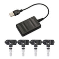 USB TPMS Tire Pressure Monitoring System Android with Internal Sensor for Car Radio DVD Player, with Internal Sensor with Internal Sensor