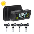 Car High Precision Solar Charging Tire Pressure Monitoring System TPMS, Built-in Voice Sensor, Built-in Voice Sensor Built-in Voice Sensor