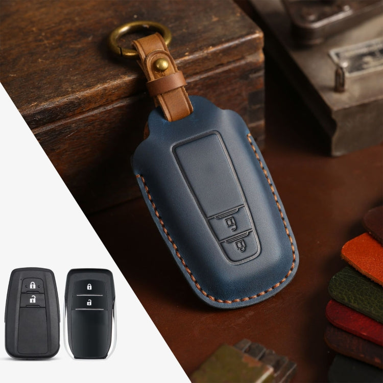 Car Cowhide Leather Key Protective Cover Key Case, Two Keys Version – Leather, For Toyota, Two Keys Version, For Toyota,Two Keys Version, For Toyota , Two Keys Version For Toyota,Two Keys Version Blue