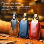 For Toyota Car Cowhide Leather Key Protective Cover Key Case, Two Keys Version, For Toyota, Two Keys Version, For Toyota,Two Keys Version, For Toyota , Two Keys Version