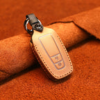 For Toyota Car Cowhide Leather Key Protective Cover Key Case, Two Keys Version, For Toyota,Two Keys Version, For Toyota, Two Keys Version