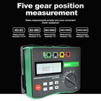 DUOYI DY4300 Higher Accuracy Digital Ground Resistance Tester, DY4300