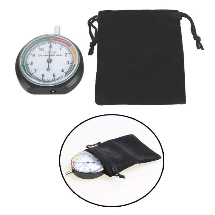 PC-3623 Car Tire Tread Depth Detection Gauge Pointer Monitor, Pointer – Durable Build, Easy to Use