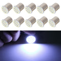 10pcs 1156 DC12V 1.2W Car Turn Signal Light White Light