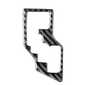 Car Carbon Fiber Gear Decorative Sticker for Toyota Corolla / Levin 2014-2018, Right Drive, Gear, Right Drive – Durable Build, Easy to Use Gear, Right Drive