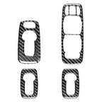 4 in 1 Car Carbon Fiber Door Set B Decorative Sticker for Volvo XC90 2003-2014, Right Drive, Door Set B, Right Drive Door Set B, Right Drive
