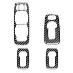 Car Carbon Fiber Window Lift B Decorative Sticker for Volvo XC90 2008-2014, Left Drive, Window Lift B, Left Drive Window Lift B, Left Drive