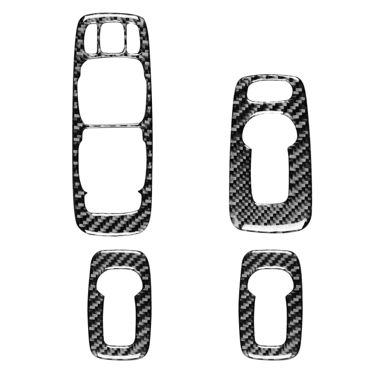 Car Carbon Fiber Window Lift B Decorative Sticker for Volvo XC90 2008-2014, Left Drive, Window Lift B, Left Drive Window Lift B, Left Drive