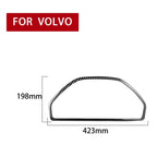 Car Carbon Fiber Speedometer Decorative Sticker for Volvo XC90 2003-2014, Left and Right Drive Universal, Speedometer