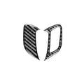 2 PCS / Set Carbon Fiber Car Door Lock Frame Decorative Sticker for Volkswagen Scirocco 2009-2016,Left Drive, Door Lock Frame ,Left Drive Door Lock Frame ,Left Drive