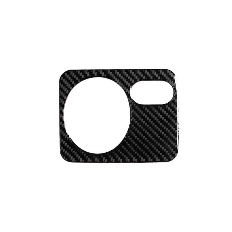 Carbon Fiber Car Headlight Switch Panel Decorative Sticker for Volkswagen Golf 6 2008-2012, Left Driving, Headlight Switch Panel, Left Driving Headlight Switch Panel, Left Driving