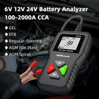 BM550 6V / 12V / 24V 3 in 1 Battery Tester Analyzer Battery Life Detector, BM550 – Durable Build, Easy to Use