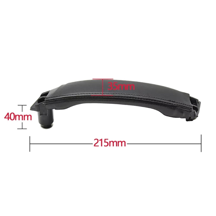 For Land Rover Discovery 2015-2019 Car Frosted Inside Door Right Handle LR076163, Left and Right Driving, Frosted Right Handle
