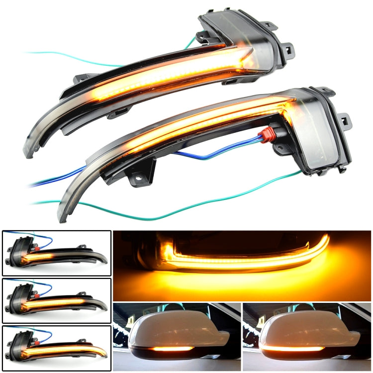 1 Pair For Audi A4 B8.5 Car Dynamic LED Turn Signal Light Rearview Mirror Flasher Water Blinker – Durable Build, Easy to Use, For Audi A4 B8.5 For Audi A4 B8.5