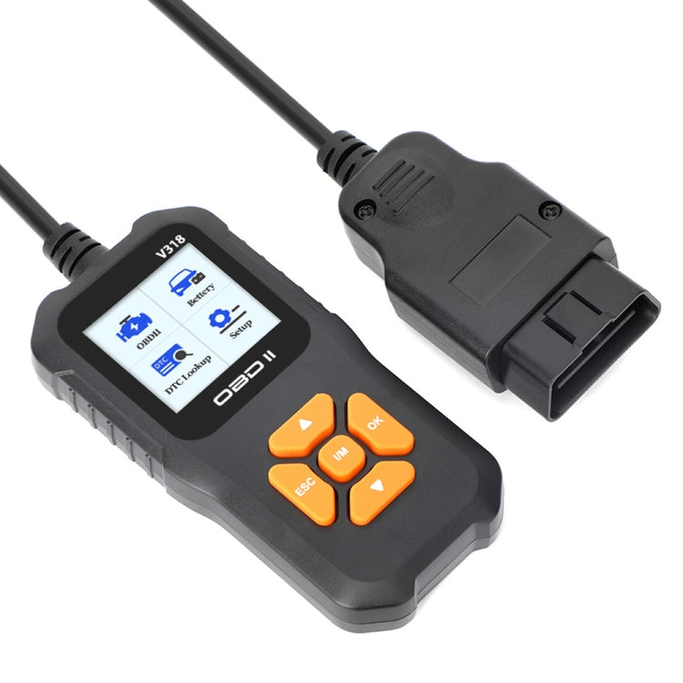 V318 Car OBD2 Color Screen Diagnostic Tool Code Reader, V318 V318