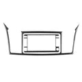 2 PCS Car Carbon Fiber Navigation System Display Decorative Sticker for Mitsubishi Lancer EVO 2008-2015, Left and Right Drive Universal, Navigation System Display – Durable Build, Easy to Use Navigation System Display
