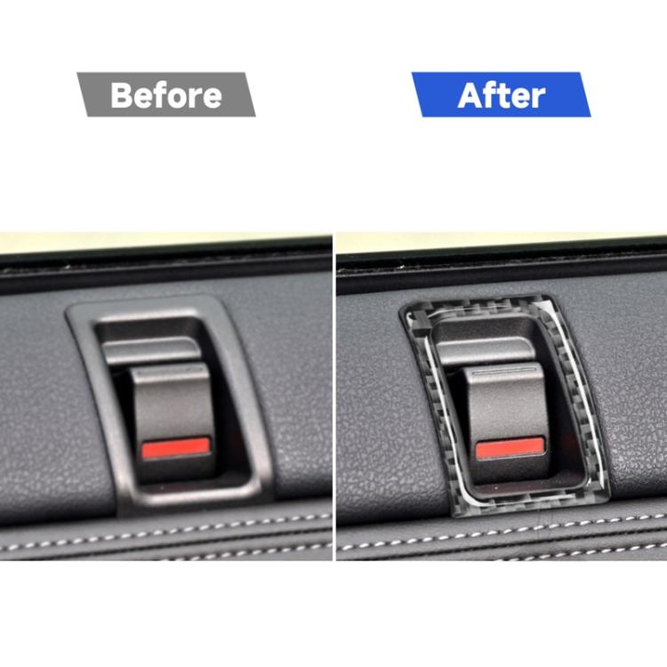 2 PCS Car Carbon Fiber Left and Right Door Lock Decorative Sticker for Nissan GTR R35 2008-2020, Left and Right Drive Universal, Door Lock – Durable Build, Easy to Use