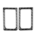 2 PCS Car Carbon Fiber Left and Right Door Lock Decorative Sticker for Nissan GTR R35 2008-2020, Left and Right Drive Universal, Door Lock – Durable Build, Easy to Use Door Lock