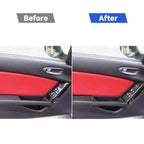 6 in 1 Car Carbon Fiber Left and Right Driving Seat Lift Decorative Sticker for Mazda RX8 2004-2008, Left Drive High-configured, Left and Right Driving Seat Lift, Left Drive High-configured – Durable Build, Easy to Use