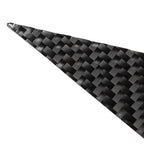 10 in 1 Car Carbon Fiber Center Pillar Decorative Sticker for Audi Q7 / SQ7 4M 2016-2019, Left and Right Drive Universal, For Audi Q7