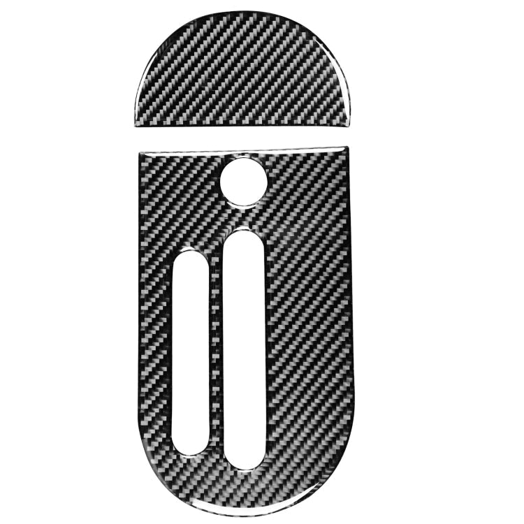 2 in 1 Car Carbon Fiber Gear Decorative Sticker for Jeep Wrangler JK 2007-2010, Left Drive , Gear Gear