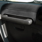 2 in 1 Car Carbon Fiber Front Passenger Seat Handrail Decorative Sticker for Jeep Wrangler JK 2007-2010, Left and Right Drive Universal, Front Passenger Seat Handrail