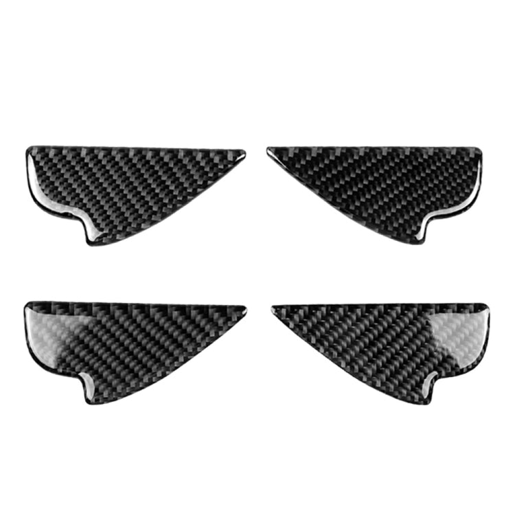 Car Carbon Fiber Inner Door Bowl Decorative Sticker for Mazda, Left and Right Drive Universal, Inner Door Bowl Inner Door Bowl