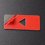 Car Carbon Fiber Warning Light Decorative Sticker for Mazda CX-5 2017-2018, Left and Right Drive Universal, Warning Light – Durable Build, Easy to Use