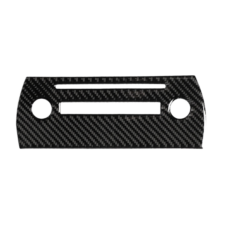 Car Carbon Fiber CD Panel Decorative Sticker for Lexus NX200 / 200t / 300h 2014-2021, Left and Right Drive Universal, CD Panel CD Panel