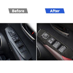 Car Carbon Fiber Window Glass Lift Decorative Sticker for Lexus NX200 / 200t / 300h 2014-2021, Right Drive, Window Glass Lift, Right Drive – Durable Build, Easy to Use