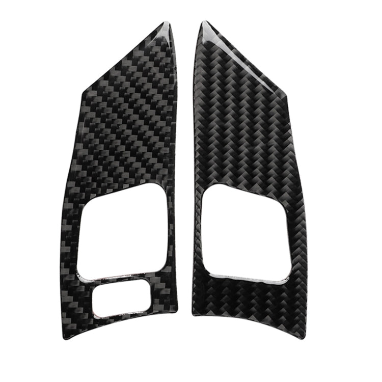 Car Carbon Fiber Steering Wheel Button A Decorative Sticker for Lexus IS250 300 350C 2006-2012, Left and Right Drive Universal, Steering Wheel Button A Steering Wheel Button A