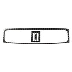 Car Carbon Fiber Middle Air Outlet Decorative Sticker for Lexus IS250 300 350C 2006-2012, Left and Right Drive Universal, Middle Air Outlet Middle Air Outlet