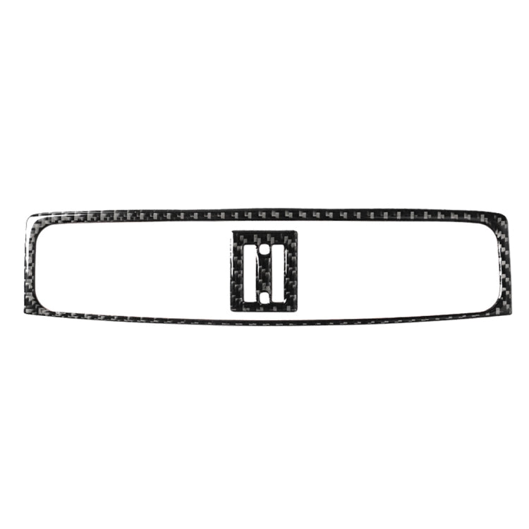 Car Carbon Fiber Middle Air Outlet Decorative Sticker for Lexus IS250 300 350C 2006-2012, Left and Right Drive Universal, Middle Air Outlet Middle Air Outlet