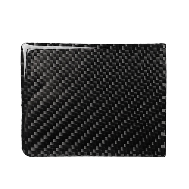 Car Carbon Fiber Water Cup Holder Panel Decorative Sticker for Lexus IS250 300 350C 2006-2012, Left and Right Drive Universal, Water Cup Holder Panel Water Cup Holder Panel