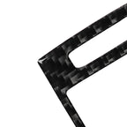 Car Carbon Fiber Warning Light Decorative Sticker for Audi A6 S6 C7 A7 S7 4G8 2012-2018, Left and Right Drive Universal, Warning Light