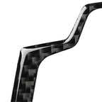 Car Carbon Fiber Multimedia Panel Decorative Sticker for Audi A6 S6 C7 A7 S7 4G8 2012-2018, Left and Right Drive Universal, Multimedia Panel