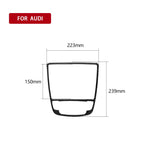 Car Carbon Fiber Gear Shift Panel Decorative Sticker for Audi A6 S6 C7 A7 S7 4G8 2012-2018, Left and Right Drive Universal, Gear Shift – Durable Build, Easy to Use