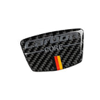 Car Carbon Fiber German Flag Pattern Doorpost Decorative Sticker for Audi TT, Left and Right Drive Universal, Doorpost German Color – Durable Build, Easy to Use
