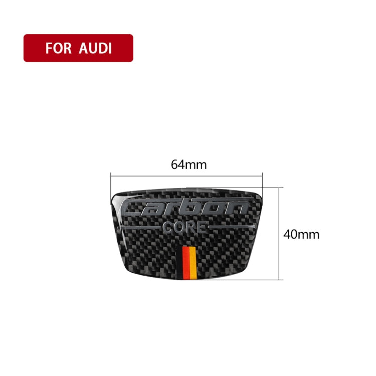 Car Carbon Fiber German Flag Pattern Doorpost Decorative Sticker for Audi TT, Left and Right Drive Universal, Doorpost German Color – Durable Build, Easy to Use