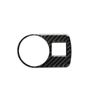 Car Carbon Fiber Headlight Switch Decorative Sticker for Audi TT 8n 8J MK123 TTRS 2008-2014, Left Drive, Headlight Switch , Left Drive