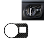 Car Carbon Fiber Headlight Switch Decorative Sticker for Audi TT 8n 8J MK123 TTRS 2008-2014, Left Drive, Headlight Switch , Left Drive Headlight Switch , Left Drive