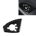 Car Carbon Fiber Door Button Decorative Sticker for Audi TT 8n 8J MK123 TTRS 2008-2014, Right Drive, B Style, Door Button, Right Drive B Door Button, Right Drive B