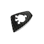 Car Carbon Fiber Door Button Decorative Sticker for Audi TT 8n 8J MK123 TTRS 2008-2014, Right Drive, B Style, Door Button, Right Drive B