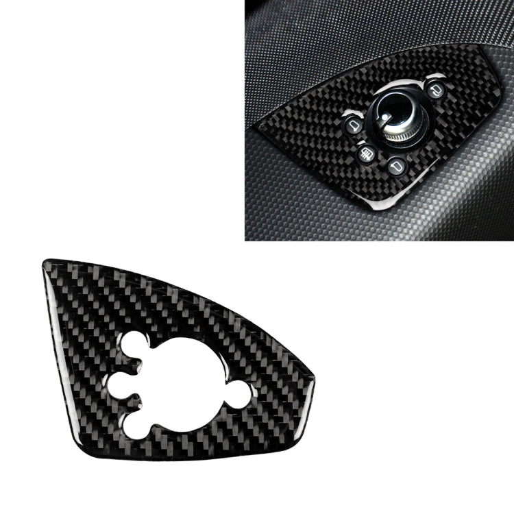 Car Carbon Fiber Door Button Decorative Sticker for Audi TT 8n 8J MK123 TTRS 2008-2014, Left Drive, B Style, Door Button , Left Drive B Door Button , Left Drive B